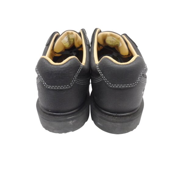 DAKOTA Men's Low-Cut Quad Comfort Steel Toe Steel Plate Work Shoe Black Size 10W - Picture 3 of 8